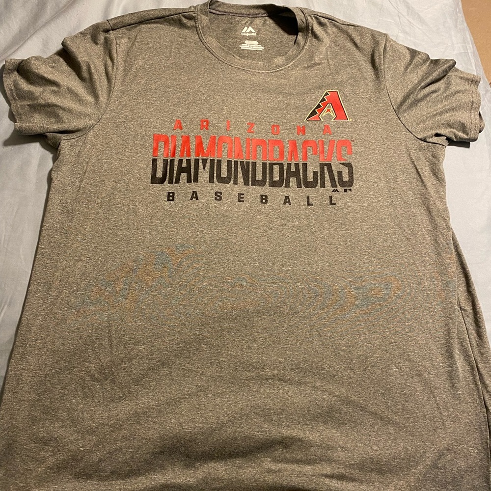 Gray Diamondbacks Tee 1x